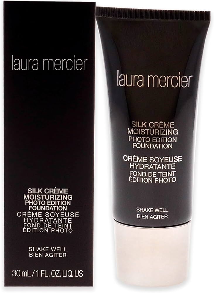 Laura Mercier Silk Crème Moisturizing Photo Finish Foundation – 5C1 Nutmeg (1 oz / 30 ml)
