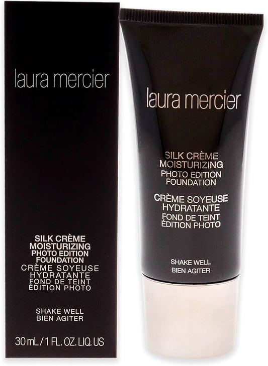 Laura Mercier Silk Crème Moisturizing Photo Finish Foundation – 5C1 Nutmeg (1 oz / 30 ml)